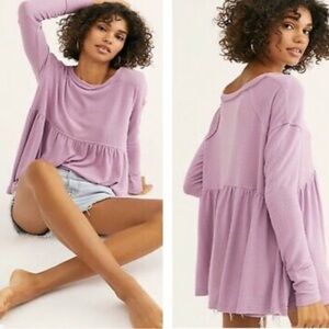 Free People Forever Your Girl Babydoll Top